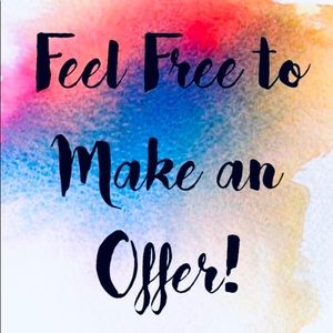 Feel Free to Make Offers